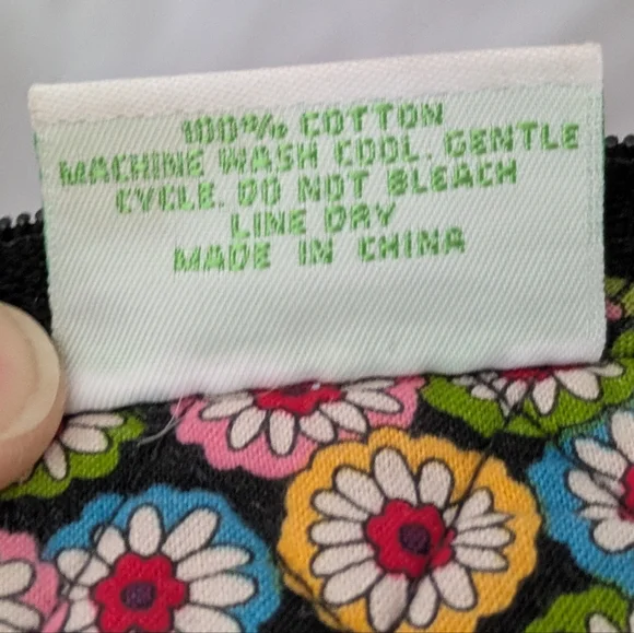 Vera Bradley Symphony in Hue Quilted Floral Paisley Backpack Bag Purse - Picture 9 of 12